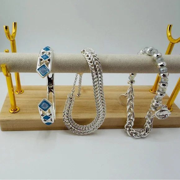 Bomb Party “Come Out of Your Shell” Set Of 3 Bracelets NEW - Picture 5 of 12